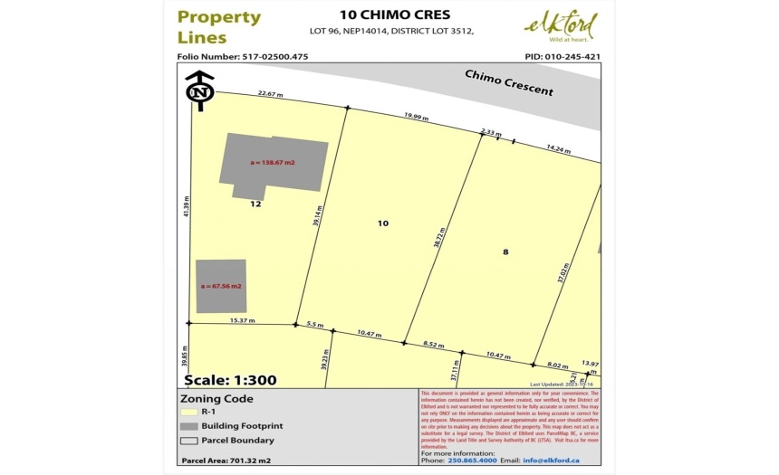 10 CHIMO CRESCENT, Elkford, British Columbia V0B1H0, ,Vacant Land,For Sale,CHIMO CRESCENT,2473723