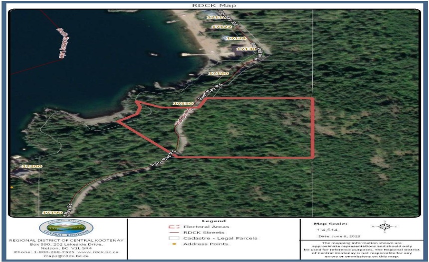 Lot 1 PILOT BAY ROAD, Kootenay Bay, British Columbia V0B1X0, ,Vacant Land,For Sale,PILOT BAY ROAD,2474174